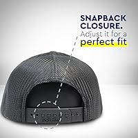 Vista 5 de Cabeza de pastor alemán de encargo del sombrero del camionero de Richardson una gorra de béisbol del bordado