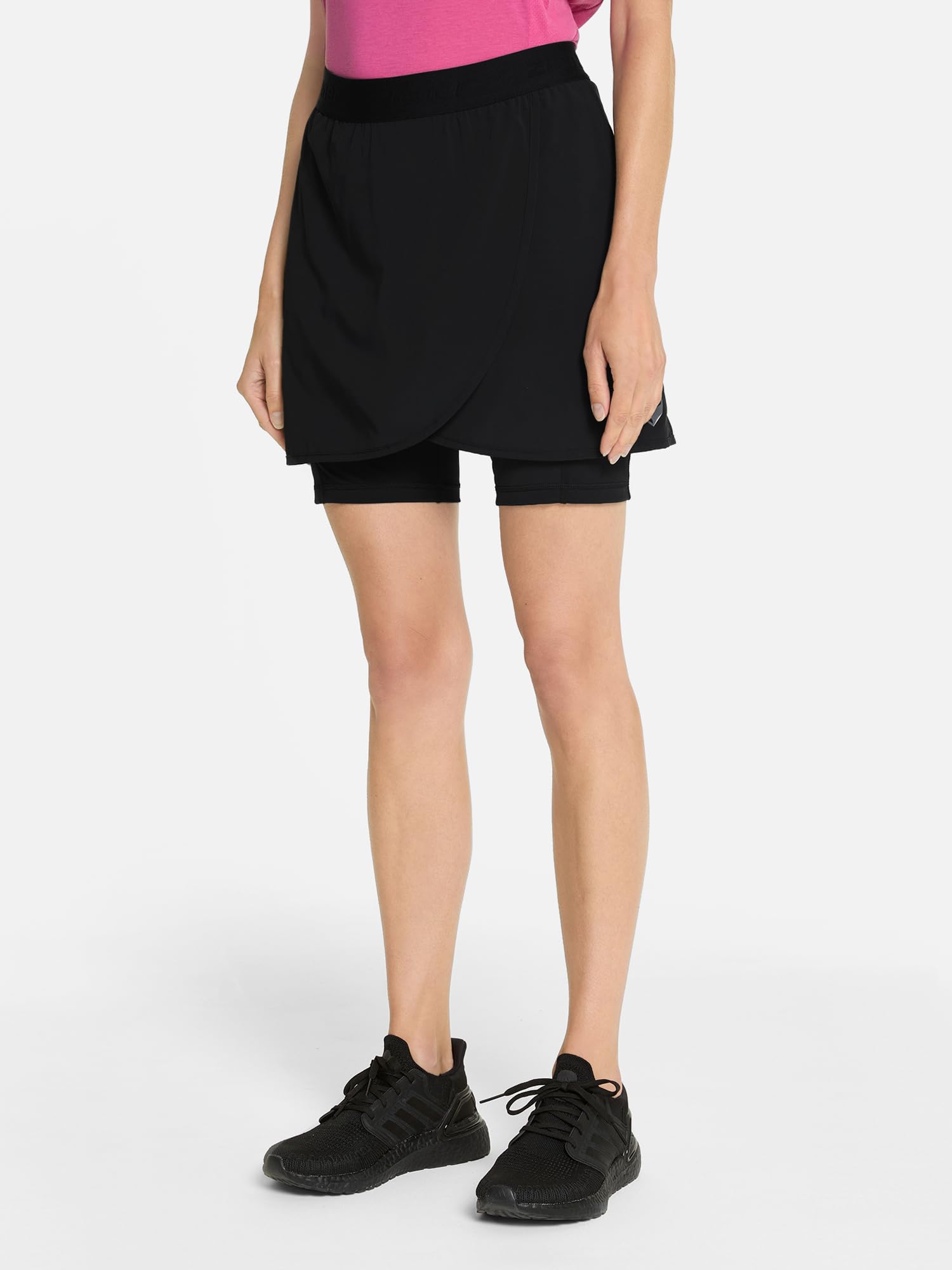 Ziener Nelise X-Function Jupe de Cyclisme avec Short intérieur – VTT – Respirant, séchage Rapide, rembourré Femme