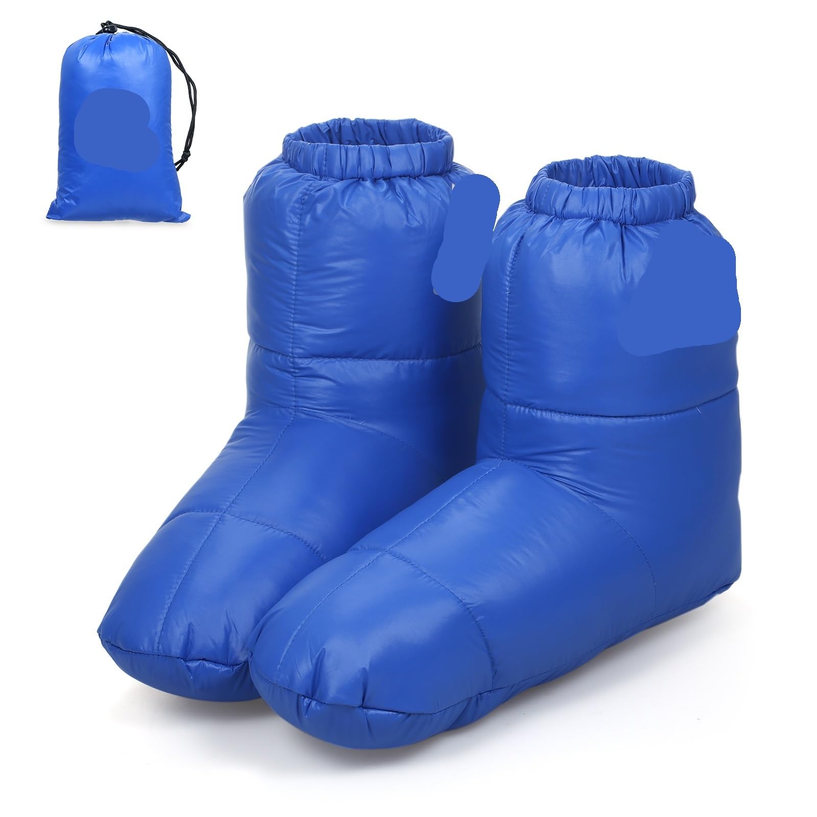 Winter Warme Ente Unten Hausschuhe Booties Stiefel Hause Outdoor Camping Schuhe Abdeckung Fuß Socken for Schlafsack Zelt FüR Camping Skifahren