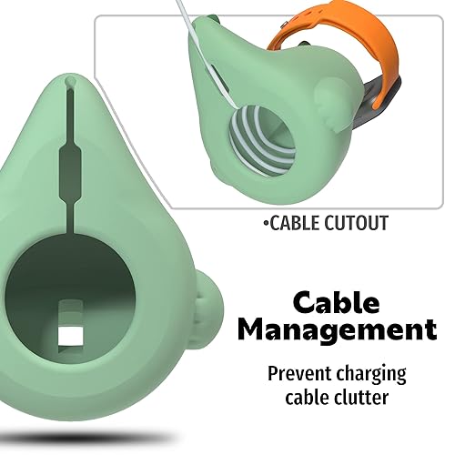 Miniatura 4 de ELETIUO Soporte cargador compatible con Apple Watch Series Ultra8SE276SE54321 (1.77 pulgadas, 1.73 pulgadas, 1.65 pulgadas, 1.61 pulgadas, 1.57