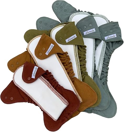 Miniatura 3 de Sloomb Pañales ajustados de vellón de bambú durante la noche