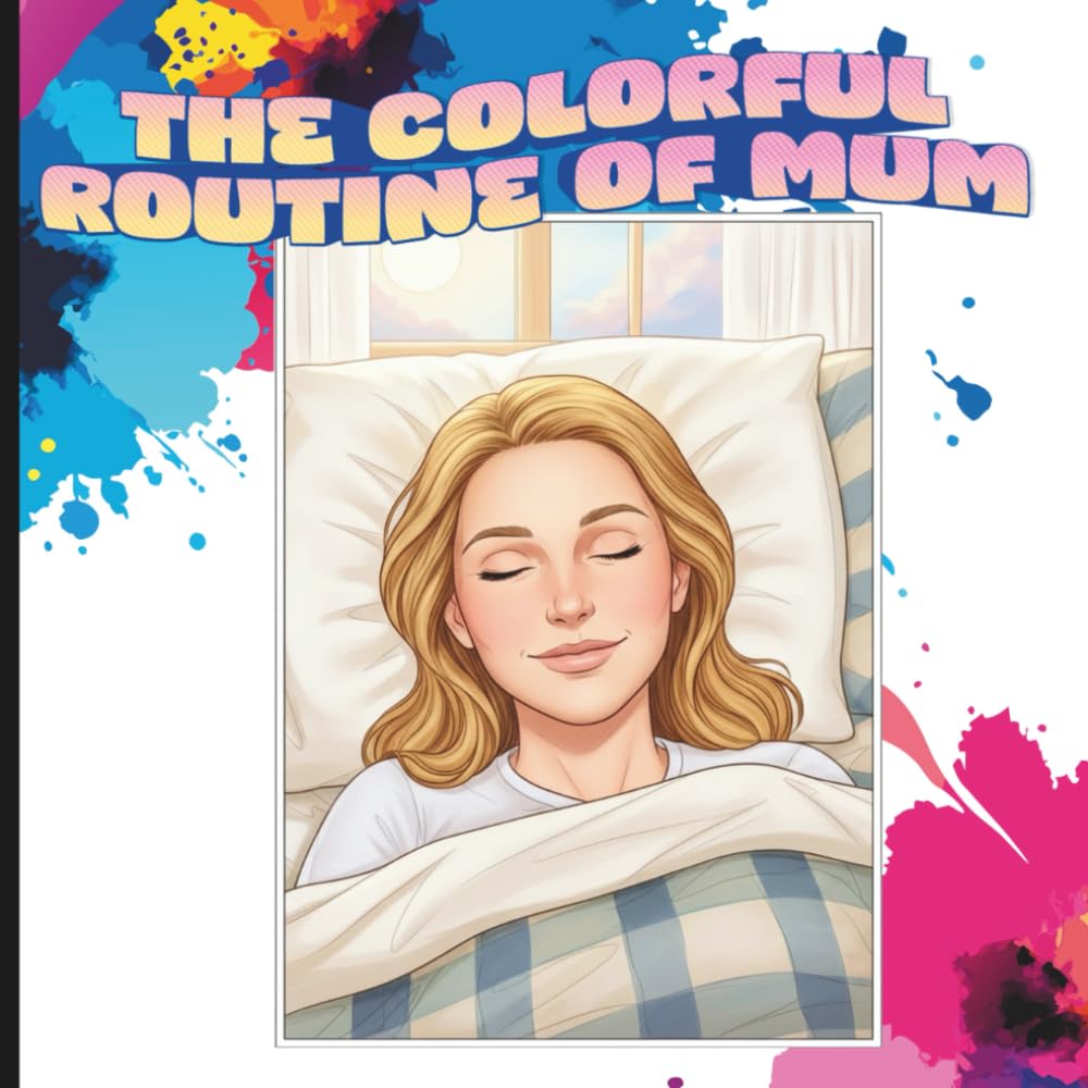 Mom's Colorful Routine:: A Coloring Book Celebrating Real Motherhood