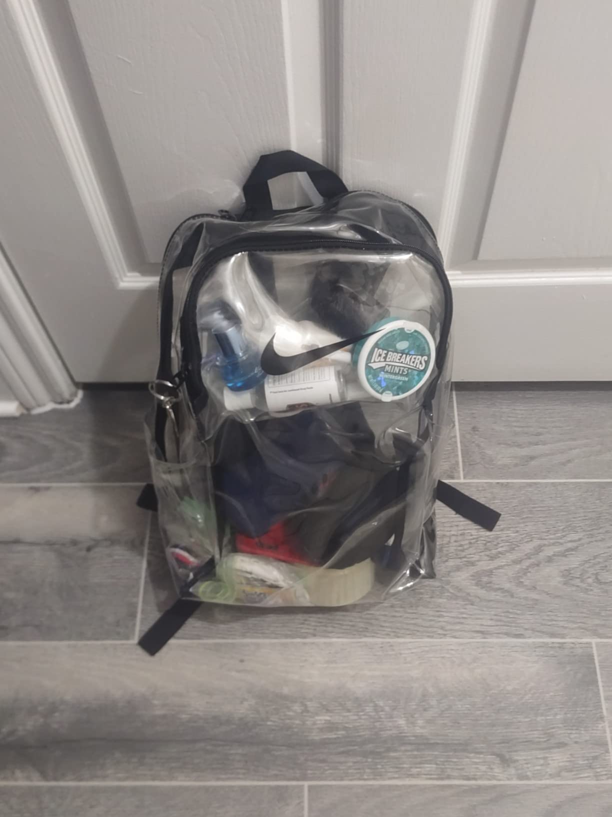 10/mo Finance Nike Brasilia Clear Training Backpack Buy Now, Pay Later