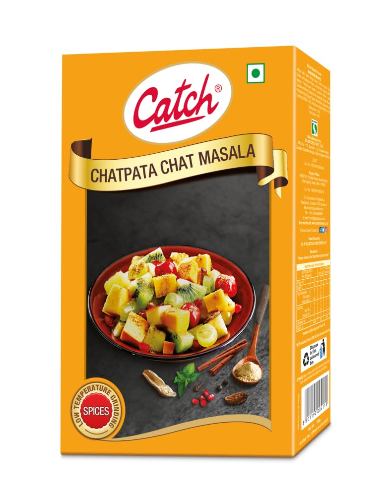 catch Chatpata Chat Masala 100 Gm - Pack Of 4(400 Gms), Vegetable Masala - Image 8 thumbnail