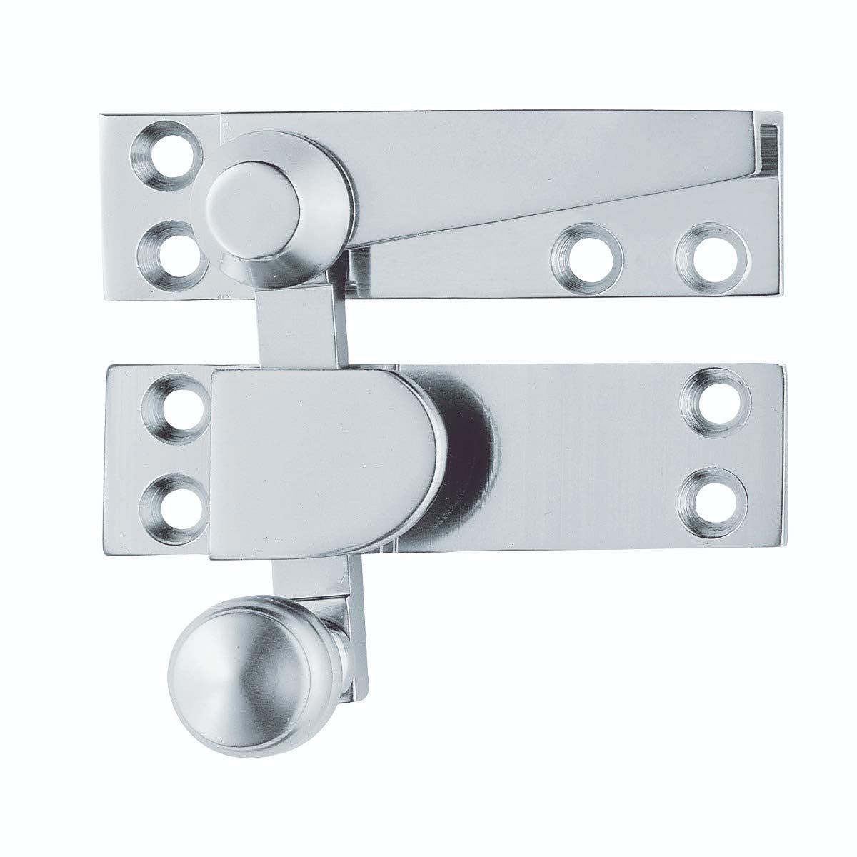 Carlisle Brass Satin Chrome Architectural Quality Quadrant Sash Fastener (Aq39Sc) from B&Q