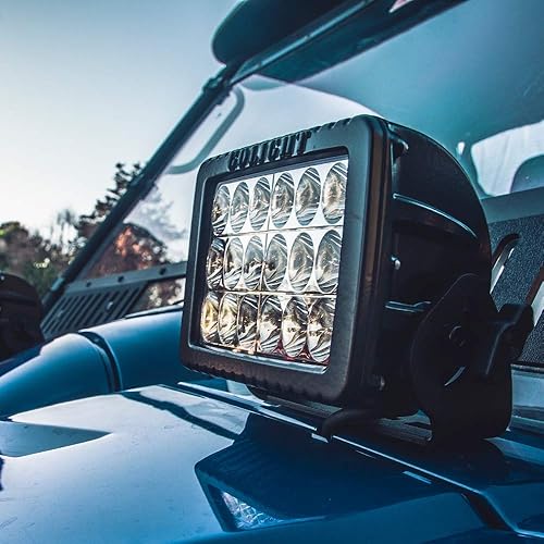 Miniatura 2 de Golight GXL Performance Spotlight LED Luz de inundación de montaje permanente para camiones de trabajo, barcos, casas rodantes y más grado marino -