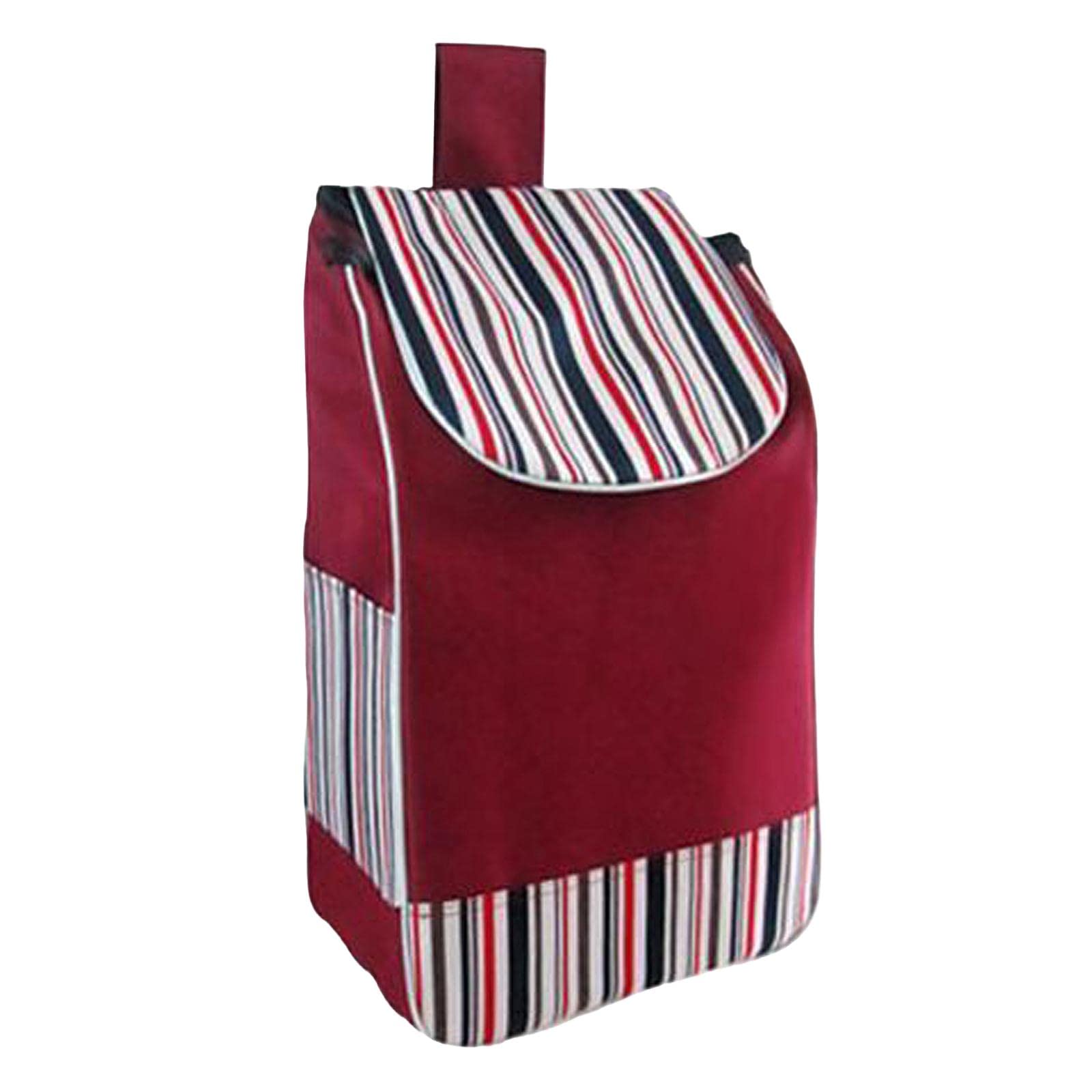 Oxford Cloth Shopping bag Heavy Duty Replacement Bag for Utility Cart Shopping Cart, red