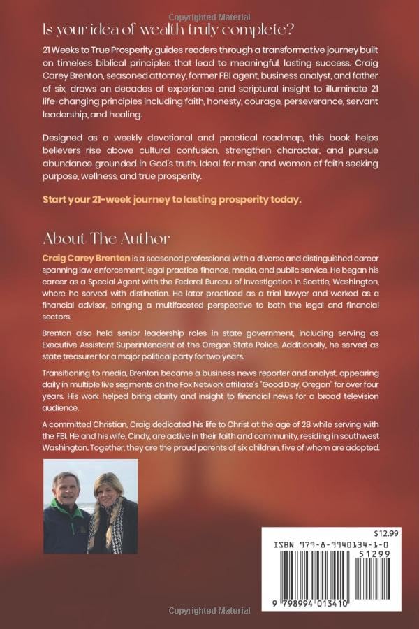 21 Weeks to True Prosperity: Biblical Principles for Wellness and (True) Wealth - Image 2