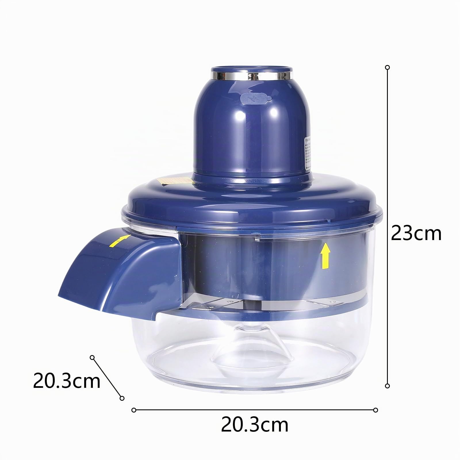 Éplucheur de raisin,électrique portable pour fruits et légumes (Bleu)