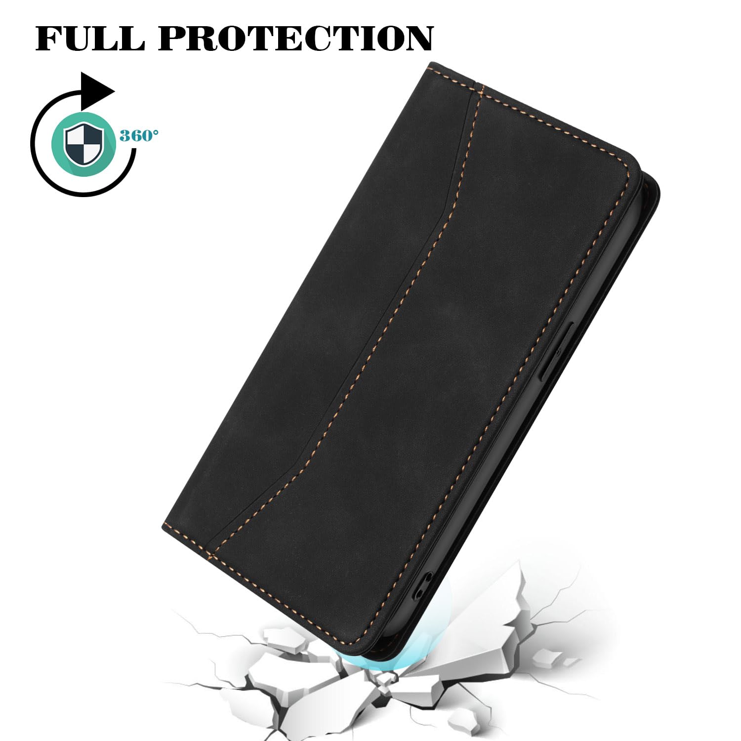 Hülle Für Huawei Honor 20 – Leder-Flip-Case Mit Geldfach & Standfunktion | PU-Leder | Wallet-Funktion