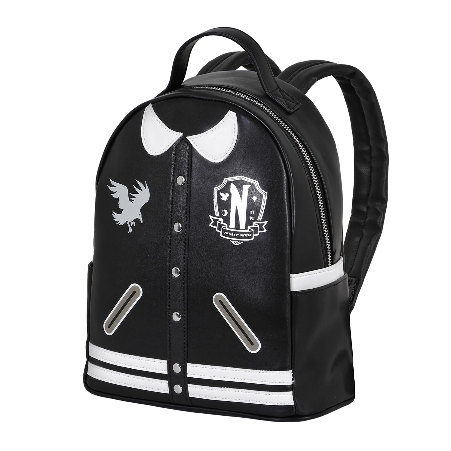 KARACTERMANIA Backpack Varsity Casual, Black, One Size