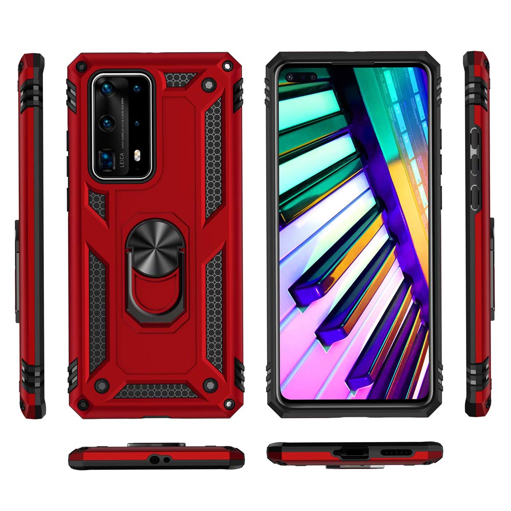 Asuwish Cover per Huawei P40 Pro con Pellicola Vetro Temperato Vetrino