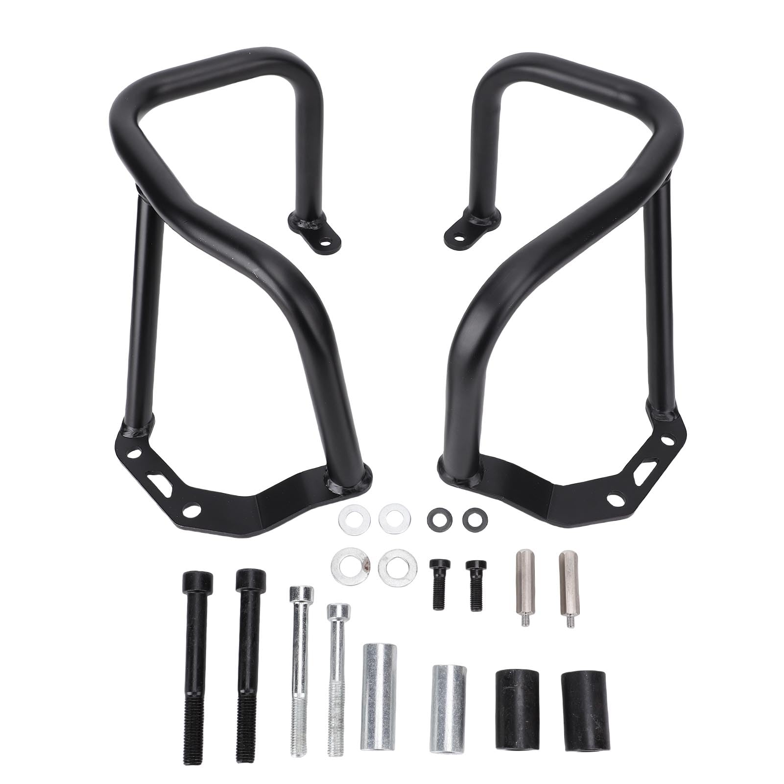Generic Pasek Awaryjny Silnika Motocykla Ochronny Matowy Czarny Osłona Silnika dla R12 NineT 2024-2025 żelazo o średnicy 28mm