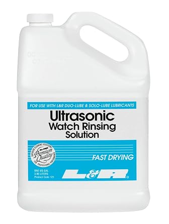 L & R Ultrasonic Watch Rinsing Solution 1 Gallon