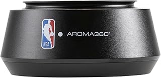 Aroma360 x NBA - Los Angeles Lakers Luxury Portable Essential Oil Car Diffuser - Aromatherapy Oils Scent Car Diffuser - Auto On/Off Wireless Feature - Oil Not Included