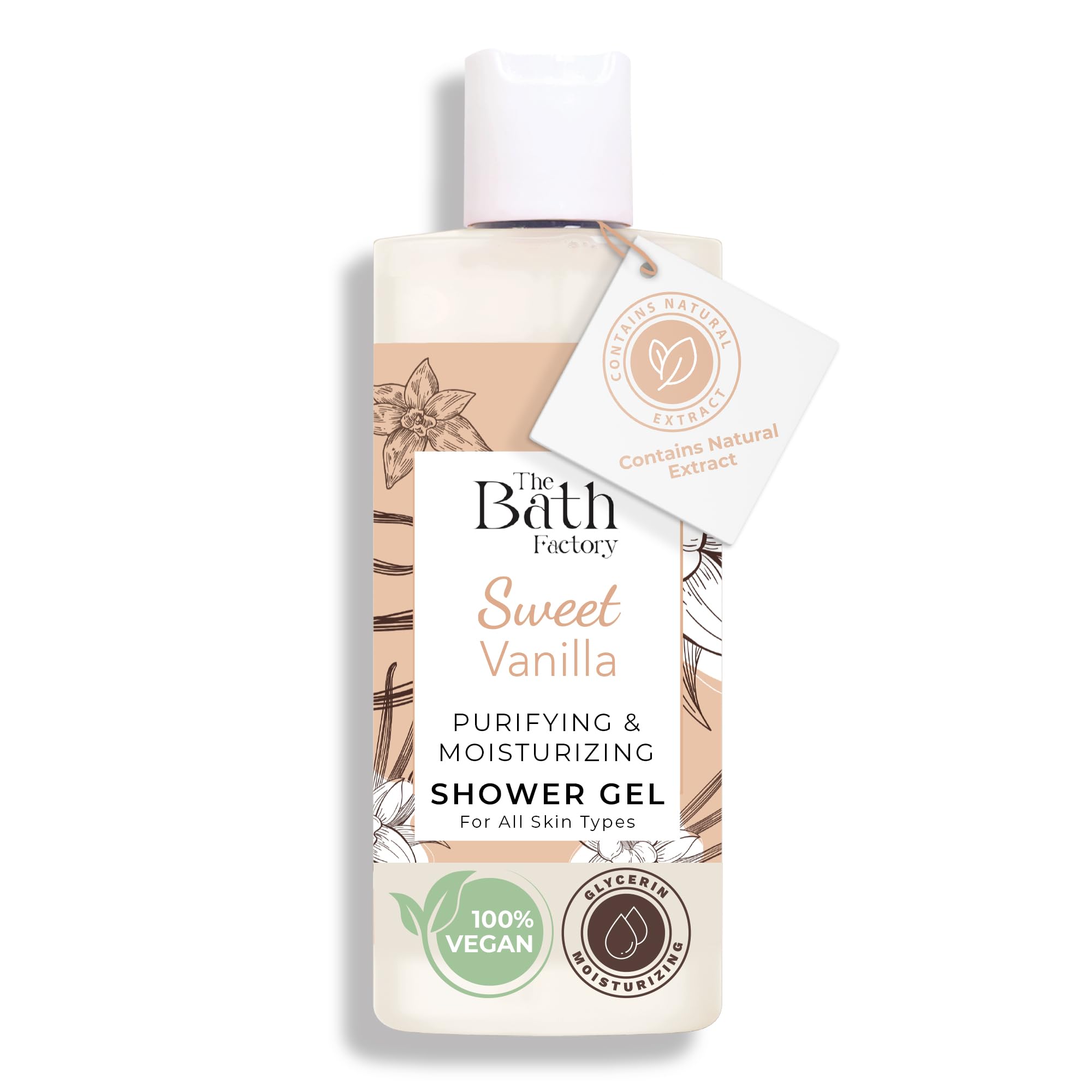 The Bath Factory Shower Gel for Body Wash, Multicolor, 400 ml (Pack of 1)