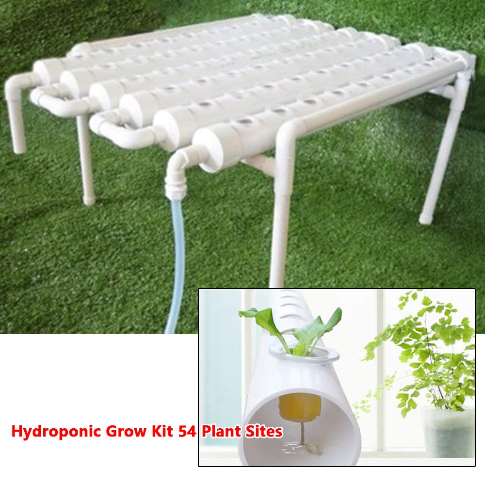 Kit de cultivo hidropónico 54 lugares para plantas 1 capa vegetal a