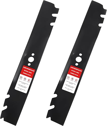 Wadoy Cuchillas 120-9500-03 compatibles con Toroo Timemasterr de 30 pulgadas, piezas de 15.4 pulgadas (paquete de 2) para 20199 20200 20975 20977