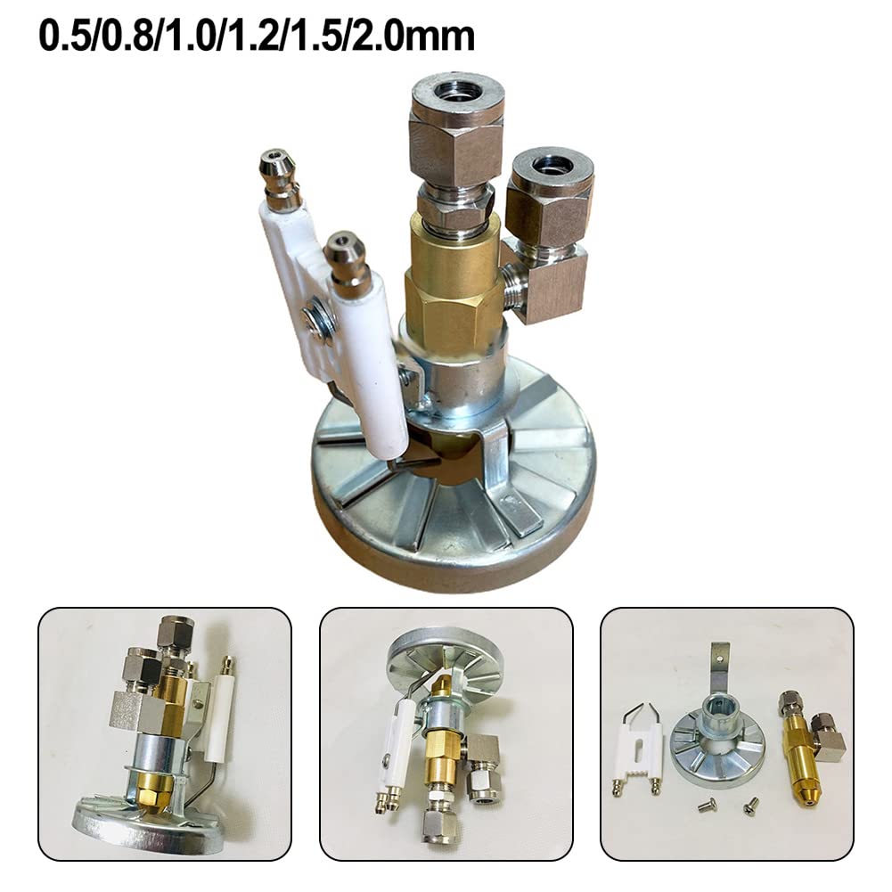 Buse de brûleur à huile usée avec siphon de pulvérisation - Électrode de 0,5 à 2,0 mm (2,0 mm)