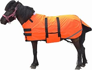 LEAFOREST 300D Pony Turnout Blanket Waterproof 150g Fill Donkey Blankets