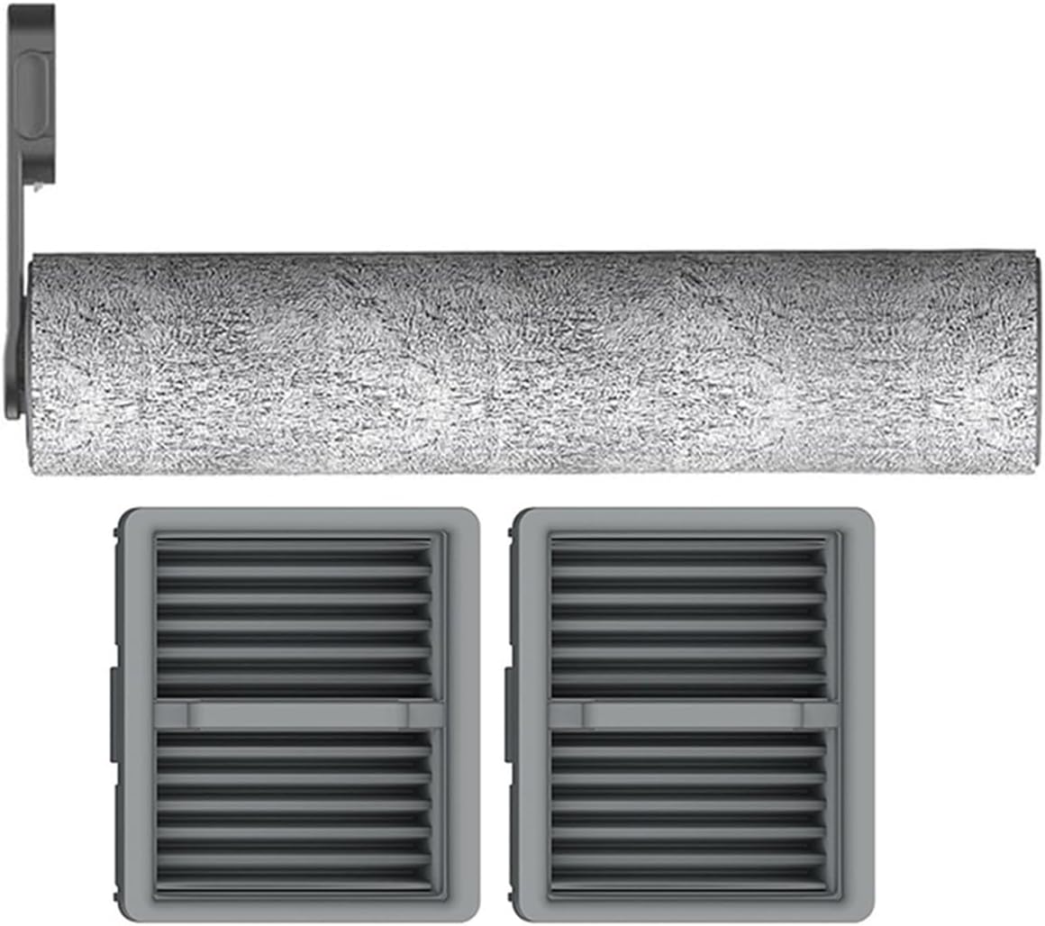 parts Roller Brush, HEPA Filter, Compatible for Tineco iFLOOR 2, Handheld Cordless Vacuum Cleaner Accessories(As show)