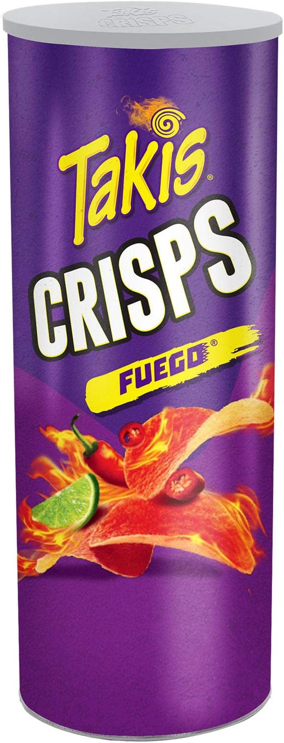 Takis Crisps Fuego Flavor Canister 155g