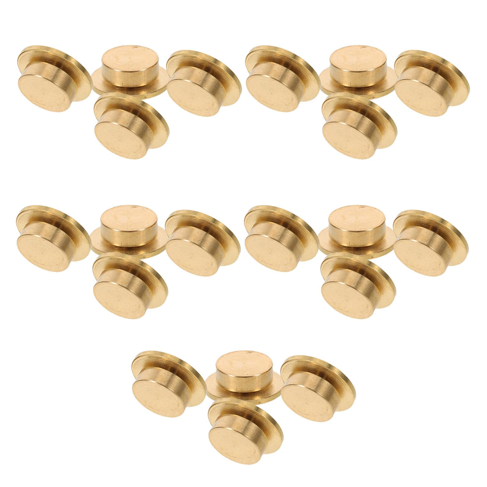 LALAFINA 20pcs High-Speed Universal Metal Shaft Bearings 5x7x2.5mm Micro Rotating Nail Art Spinners for DIY Crafting, Jewelry Making, and 3D Nail Decoration