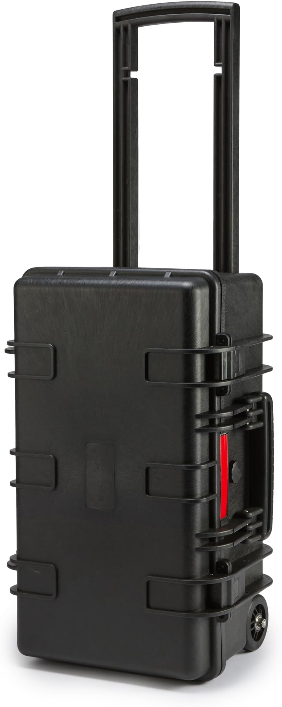 Large Protective Hard Camera Case with Retractable Handle and Rolling Wheels, Customizable Fit Foam, Waterproof, Shockproof, 21.9 x 13.7 x 9.8 inches (55.6 x 34.8 x 24.9 cm) - Black