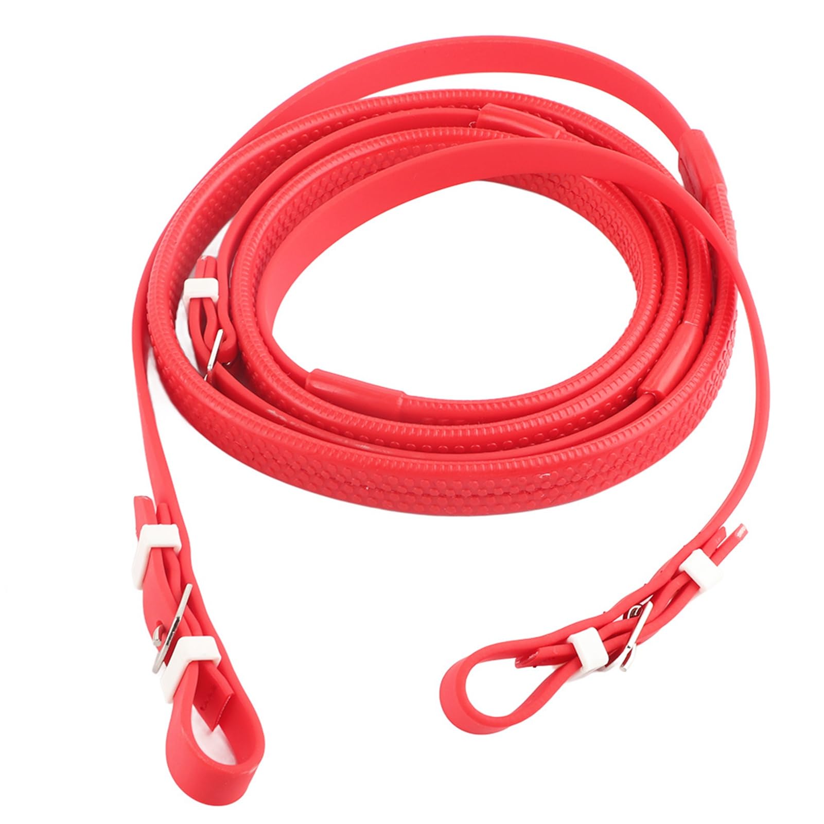 Redini Per Cavalli in PVC, Briglie Per Cavalli Riendas Para Caballos Redini Divise Rimovibili Redini da Concorso in Acciaio Inossidabile Filetto Cavo