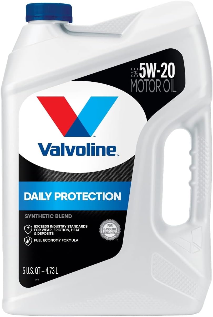 Daily Protection SAE 5W-20 Synthetic Blend Motor Oil 5 QT