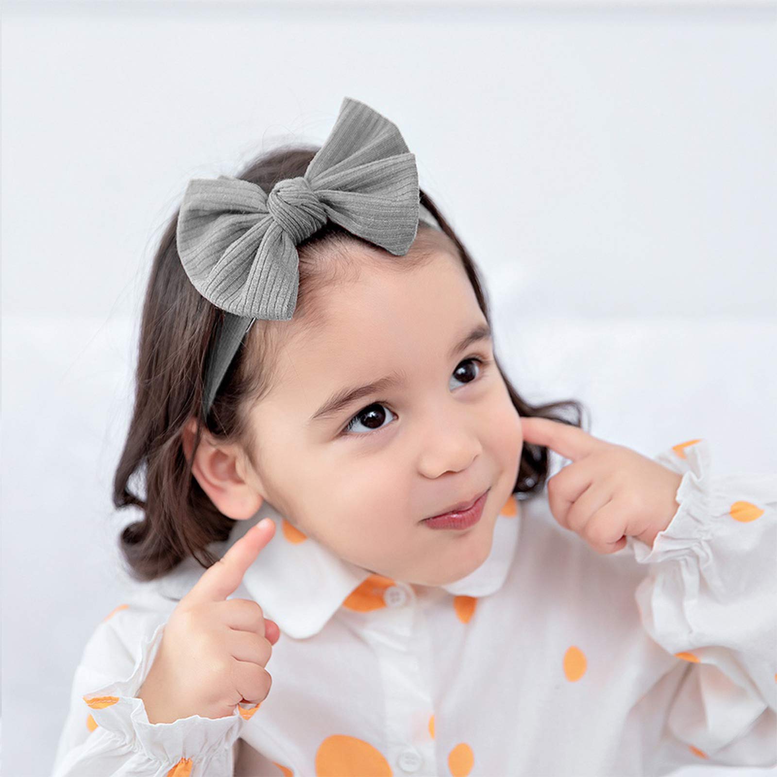 DRESHOW Diademas Bebé Niña Nylon Mariposa Banda Para Cabeza Accesorio para El Pelo