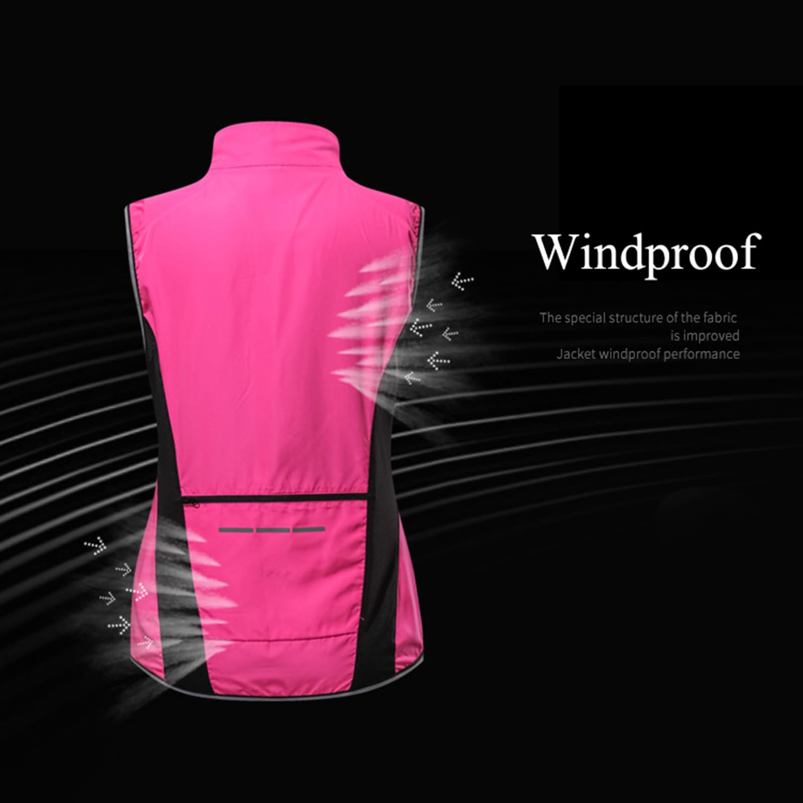 Gilet de cyclisme pour femme, léger et respirant, veste de sport sans manches, imperméable, coupe-vent, gilet sans manches, résistant aux UV, maillot de vélo réfléchissant VTT, randonnée,Purple-XL
