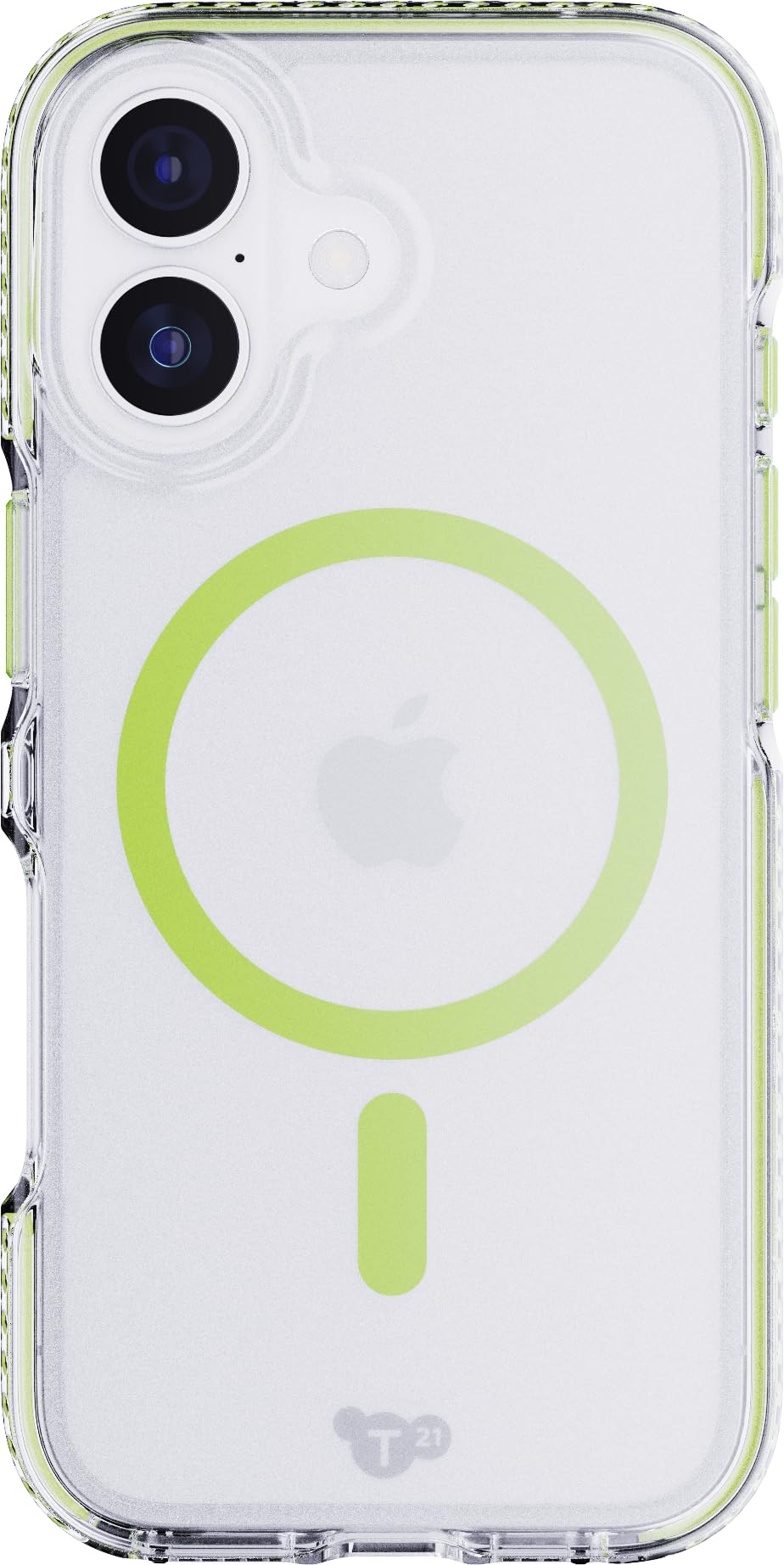 Tech21 Apple iPhone 17 EvoCrystal with MagSafe Glow Green