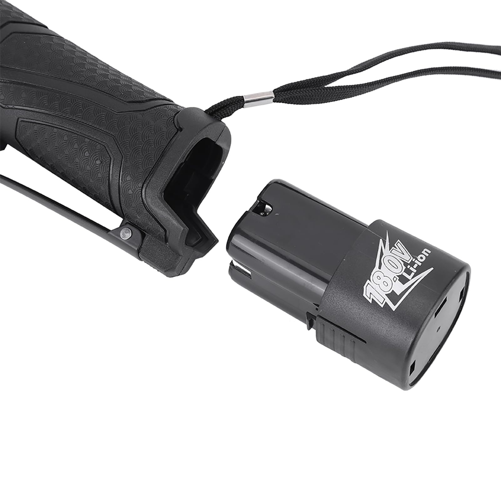 Fdit Chiave a Cricchetto Angolata 18V 3/8in, Avvitatore Elettrico a Batteria Senza Fili con velocità Variabile e Luce LED per Riparazioni Auto (Spina europea 220 V)