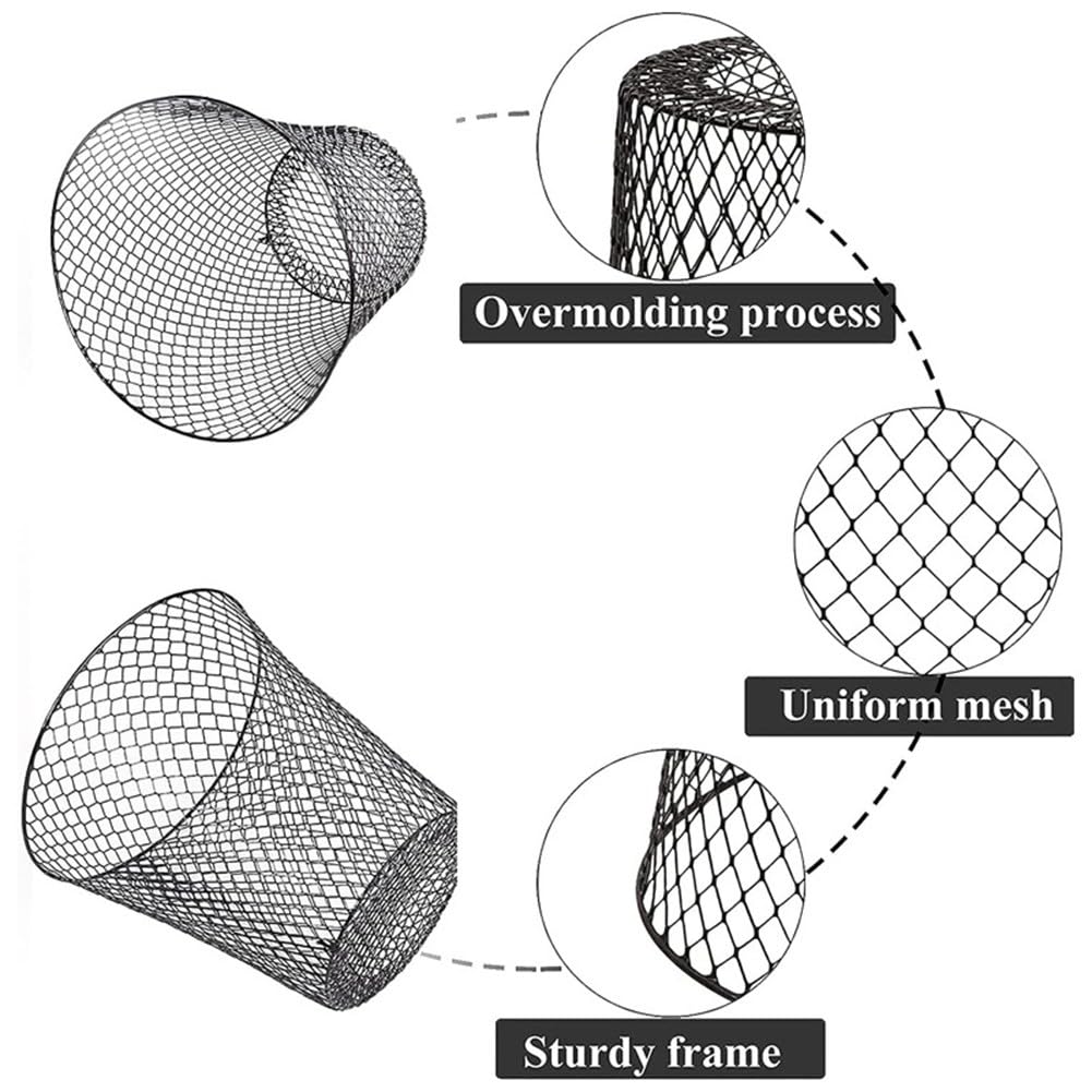 Lot de 2 cloches de jardin en maille métallique avec revêtement en PVC antirouille pour plantes, légumes, fleurs