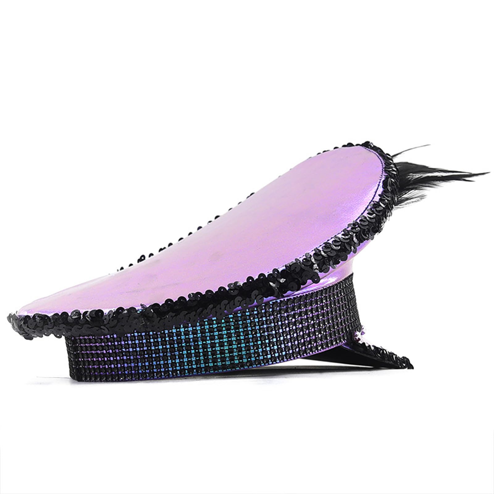 Cappello per adulti con paillettes/strass, per feste di fine anno, feste di addio al nubilato
