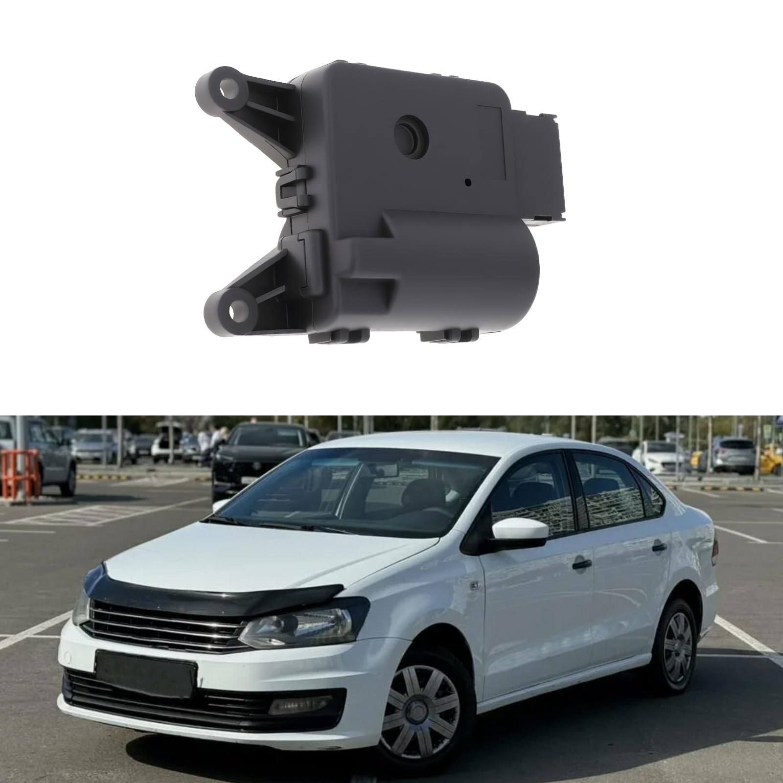 ECSiNG Attuatore Controllo Clima Auto 6R0907511 6Q0907511C Compatibile VW Polo 2002-2022