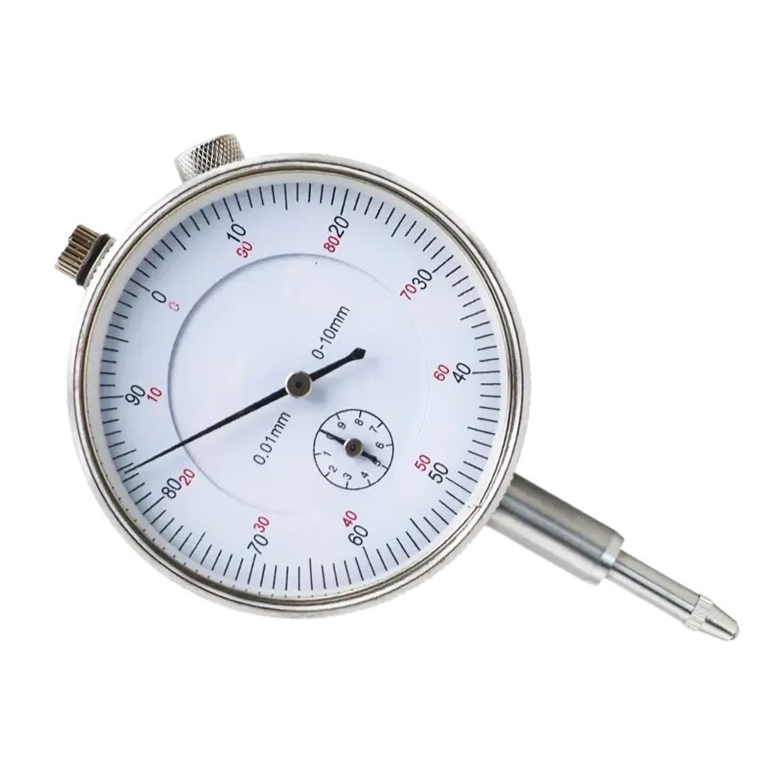 0-10 mm 0,01 mm Messuhr mit Lug Back Messung Messuhr Instrument Werkzeug Messuhr 0-10 mm Stabile Leistung