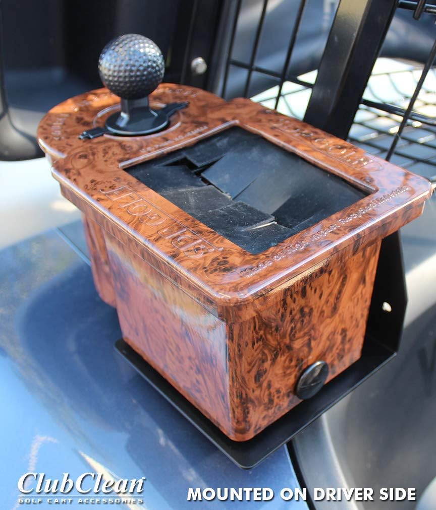 Club Clean - Ball and Club Cleaner with Universal Bracket for Golf car : Golf Cart Accessories : Sports & Outdoors