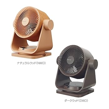 DCサーキュレーター ピエリア FCW-193D 羽根径19 木目調ダークウッド Amazon.co.jp: ドウシシャ サーキュレーター DC 木目調 19㎝ 首