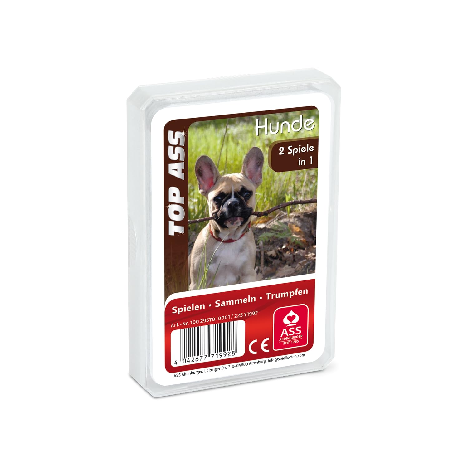 ASS Top Husky – Jeu De Cartes Chiens, Quatuor Et Atout, Dès 6 Ans