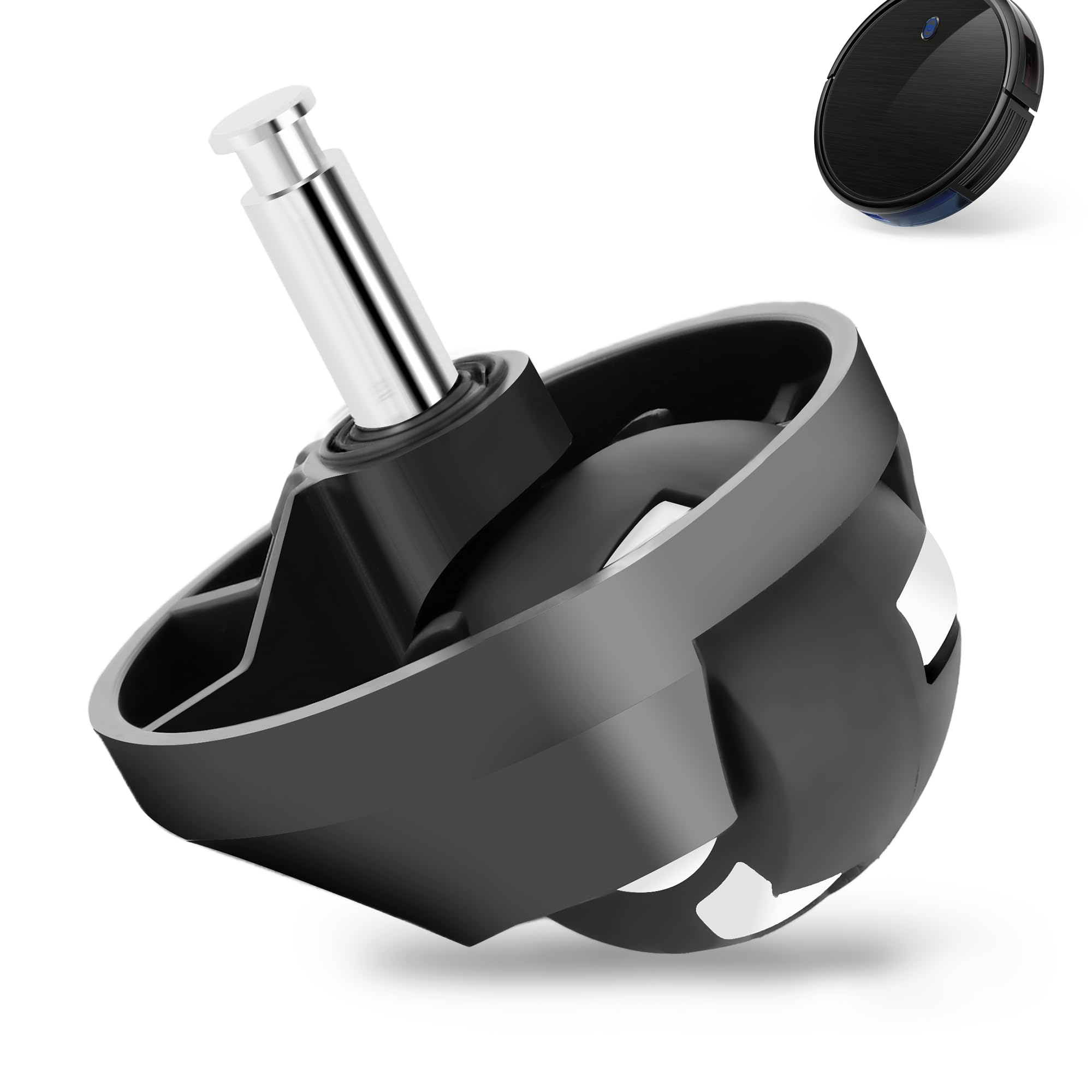 WANZQPY Swivel Wheel Robot Vacuum Replacement Vacuum Cleaner Sweeper Universal Wheel Attachments fit for Eufy Robovac 11S Robovac 30