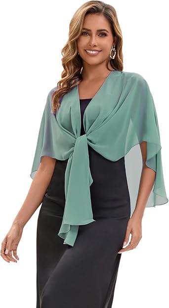 Chiffon Shawl Evening Scarf Shawls and Wraps for Women Bridal Scarves