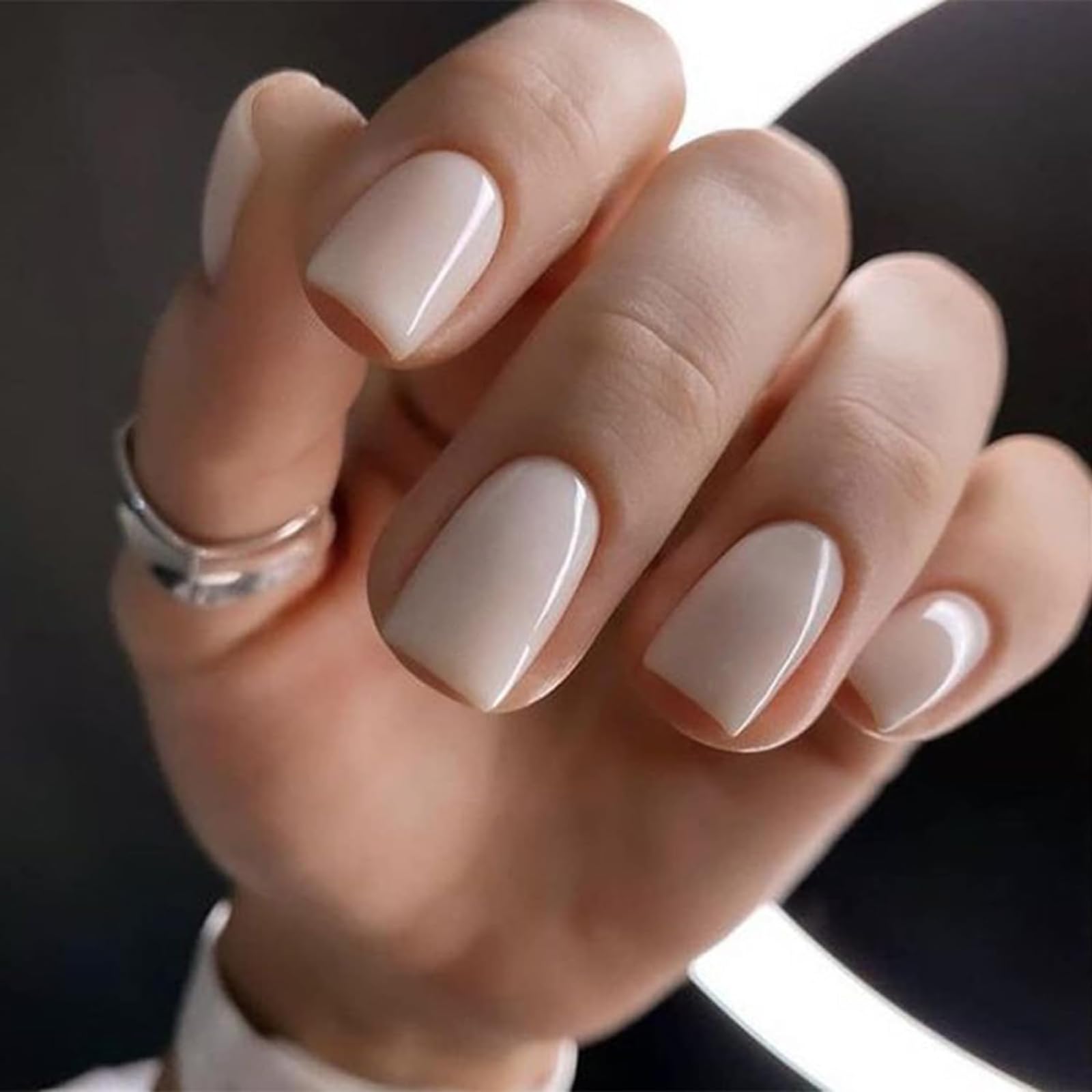 Amazon.com: 6 Packs (144 Pcs) French Tip Press On Nails - Jsiallye