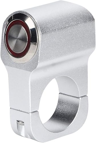 Miniatura 8 de Interruptor de manillar de motocicleta, 0.984 in0.98 pulgadas, focos de acero impermeable, interruptor de faros delanteros para motocicleta, color