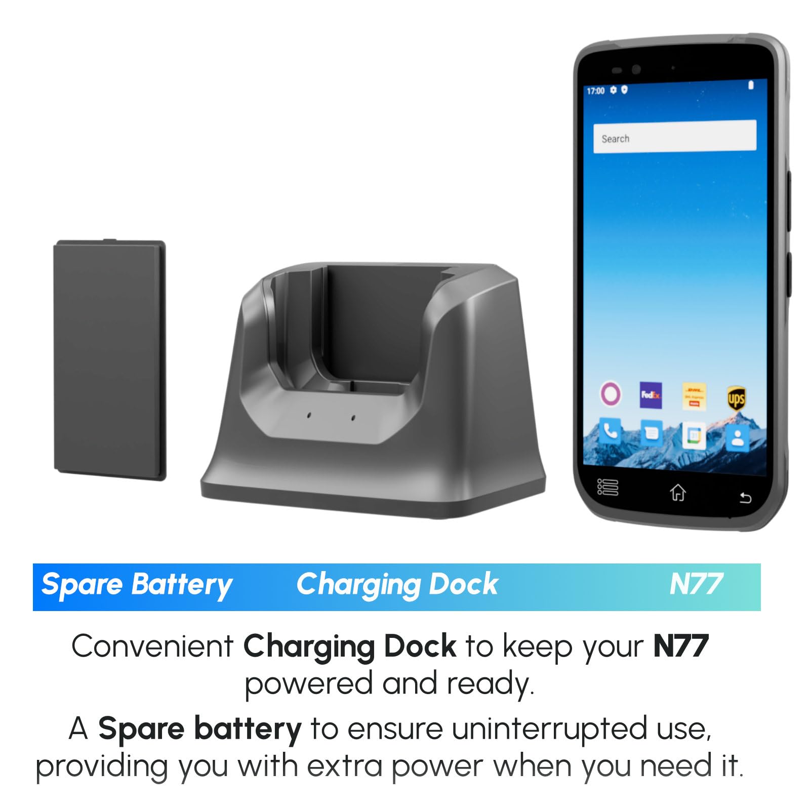 Android Barcode Scanner 4G - Zebra SE4710 Scan Engine Mit Android 12 Für Lager