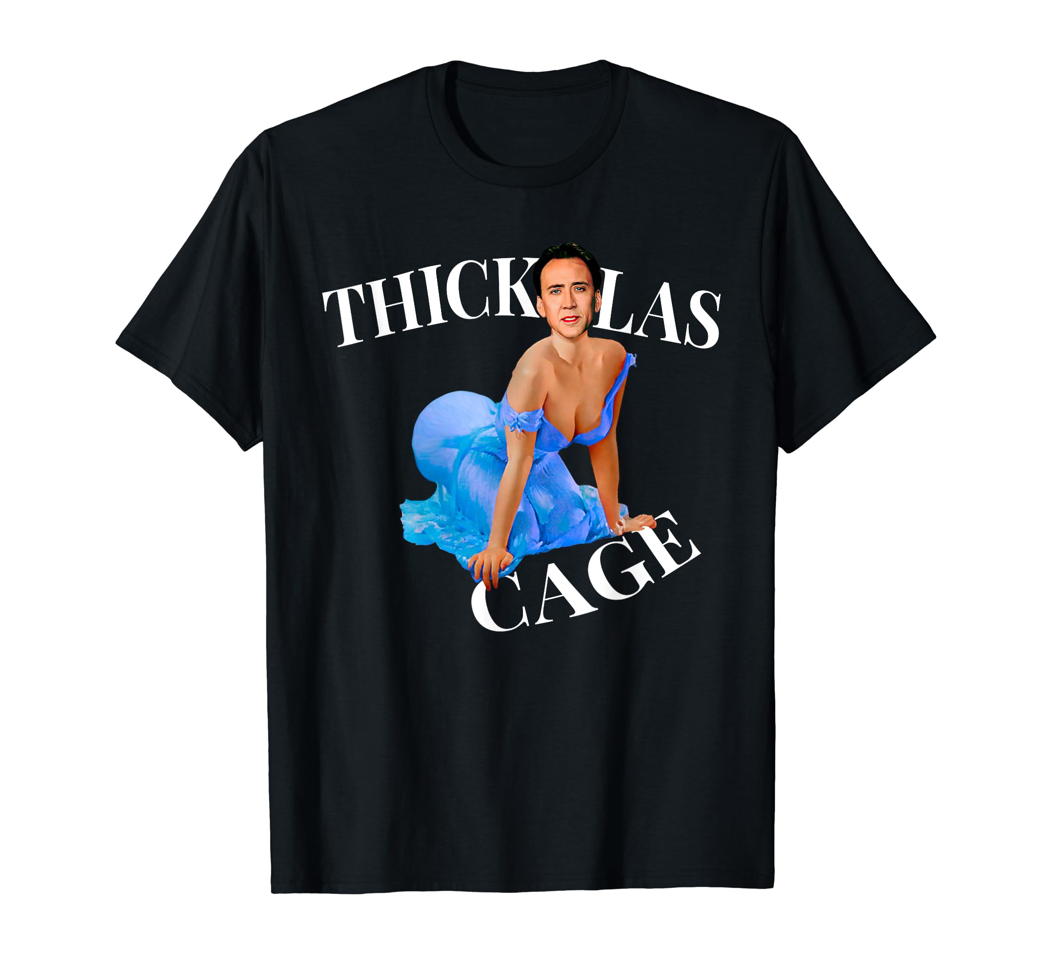 krossnessThickolas Cage Sexy Pin Up Actor Movies T-Shirt