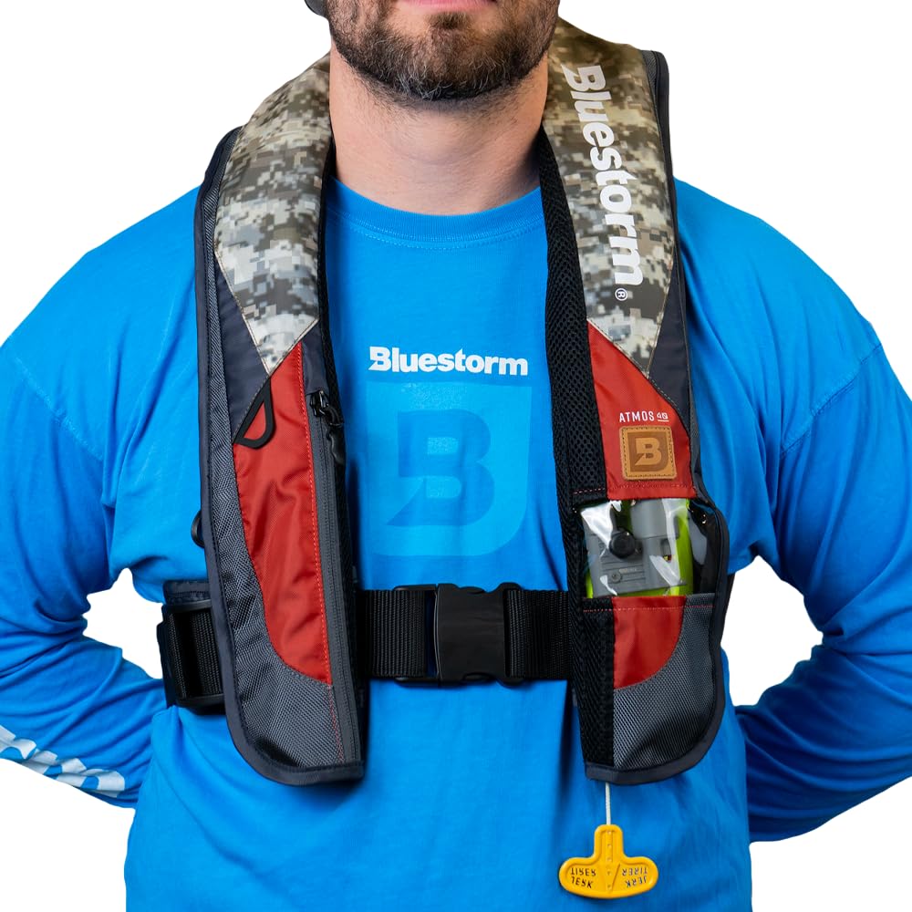 Amazon | Bluestorm Gear Atmos 40 自動/手動 空気注入式 PFD