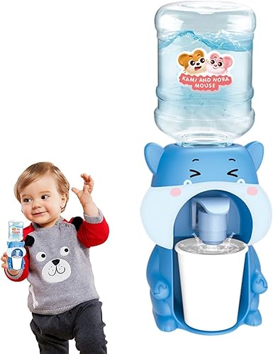 Miniatura 9 de Dispensador de agua de escritorio, mini enfriador de mesa, bomba de agua recargable, pequeña máquina de agua para niños y adultos, ideal para