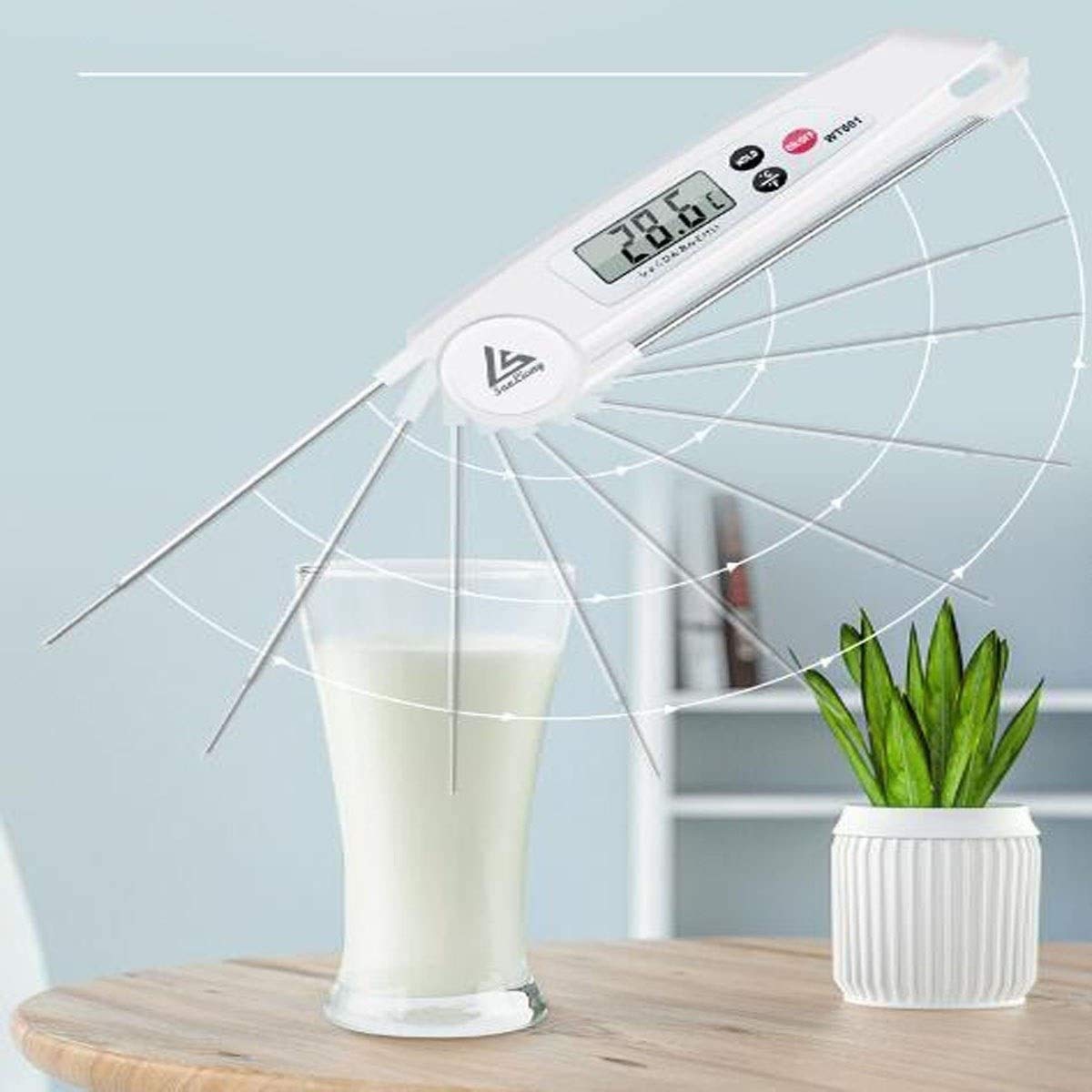 XINGYU Termómetro, termómetro de Cocina, medidor de Temperatura del Agua, Temperatura del Aceite, termómetro de Alta precisión para Cocina, termómetro de sonda para Hornear con temperatur